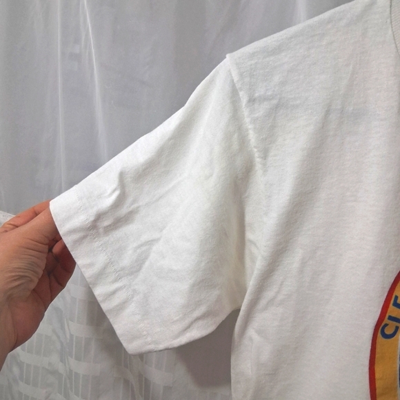 Vintage NASA Atlantis Shuttle T-shirt STS 30 Mission Astronauts Medium White - Picture 5 of 9